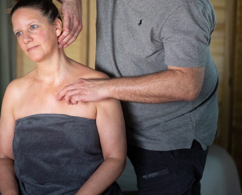Klachtgerichte massage en therapeutische aanraking