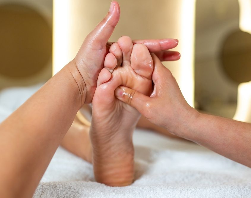 Voetdrukpunt shiatsu Shiatsu drukpunten en meridianen binnen de behandeling